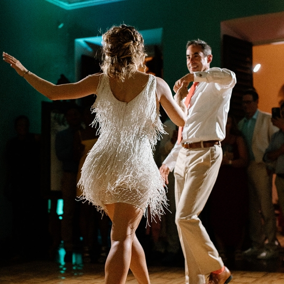 Nadine Merabi White Sadie Dress in size SM - Picture 9 of 14